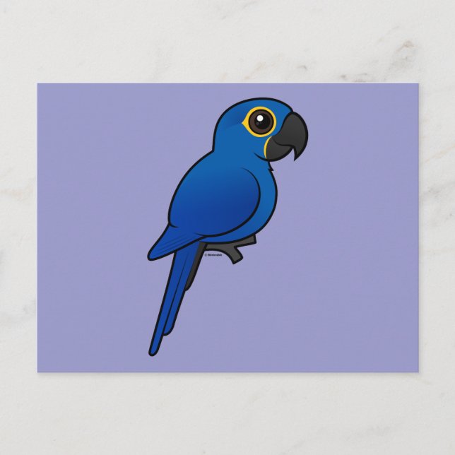 Postal Hyacinth Macaw (Anverso)