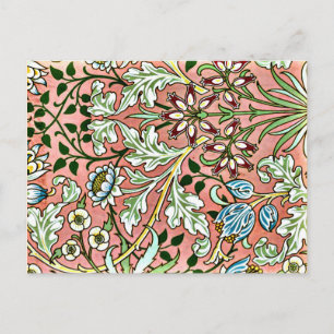 Postal Hyacinth, un patrón de William Morris