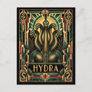 Postal Hydra, Art Deco Mitológico