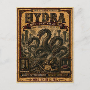 Postal Hydra, Monstruo de Circo Antiguo