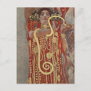 Postal Hygieia de Gustav Klimt, Arte Nouveau antiguo