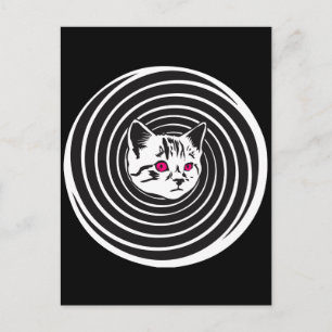 Postal Hypno-Cat