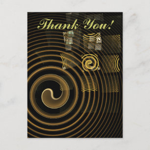 Postal Hypnosis Gracias Postcard