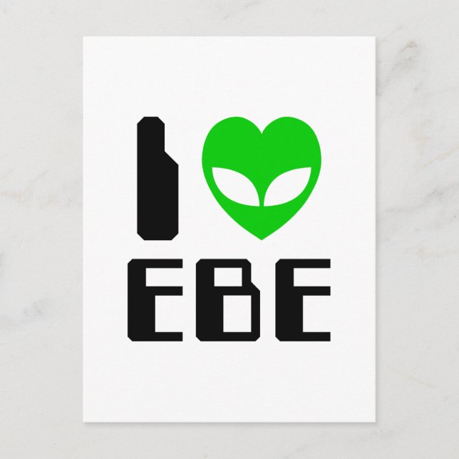 Postal I Alien Heart EBE (Anverso)