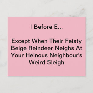 Postal I Antes De La Postcard