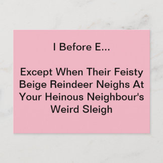 Postal I Antes De La Postcard