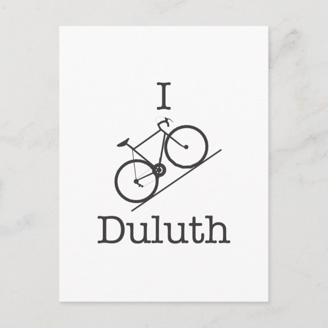 Postal I Bike Duluth (Anverso)