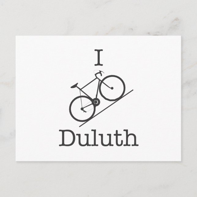 Postal I Bike Duluth (Anverso)