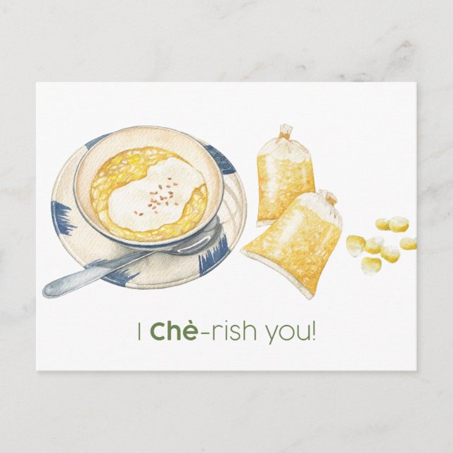 Postal I Che-rish You Card (Anverso)