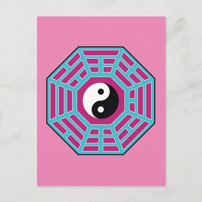 Postal I Ching Yin Yang (Anverso)