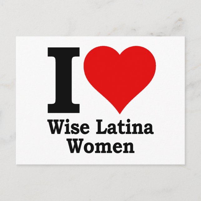 Postal I (corazón) Mujeres latinas sabias (Anverso)
