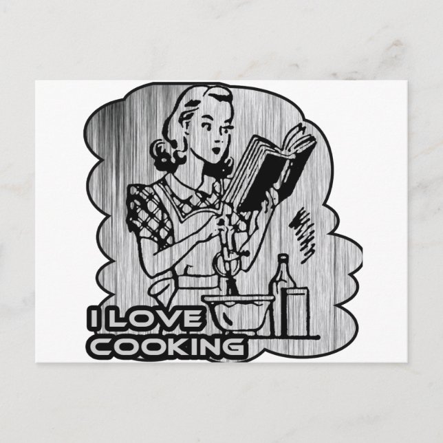 Postal I Dig Cooking Garnish (Anverso)