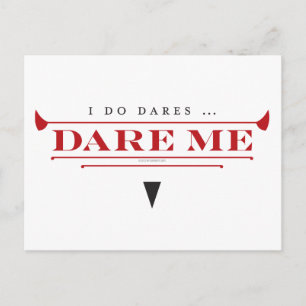 Postal I Do Dares Postcard