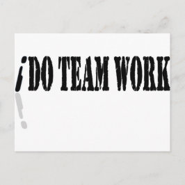 Postal I Do Teamwork