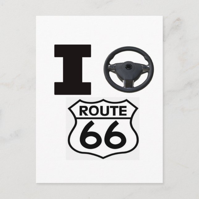 Postal I Drive Route 66 (Anverso)