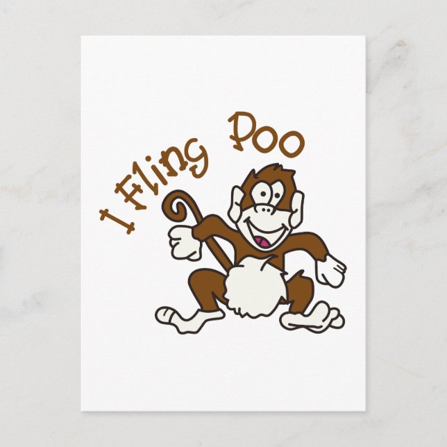 Postal I Fling Poo (Anverso)