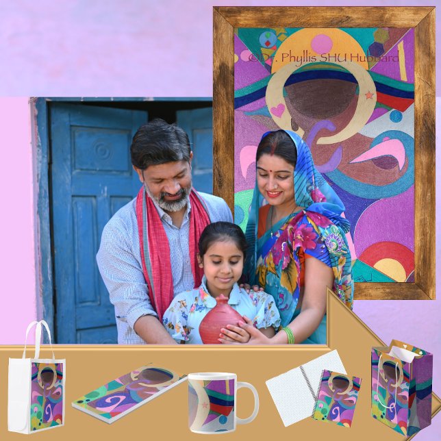 Postal I Heal (Get the full "I Heal" collection at: https://bit.ly/SmartArtZazzle)