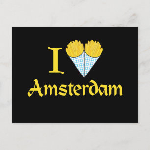 Postal I Heart Amsterdam