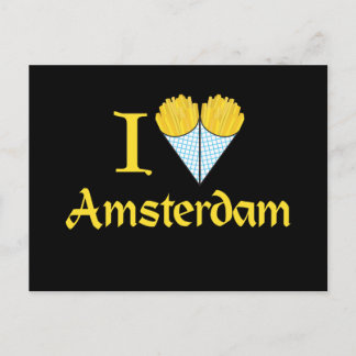 Postal I Heart Amsterdam