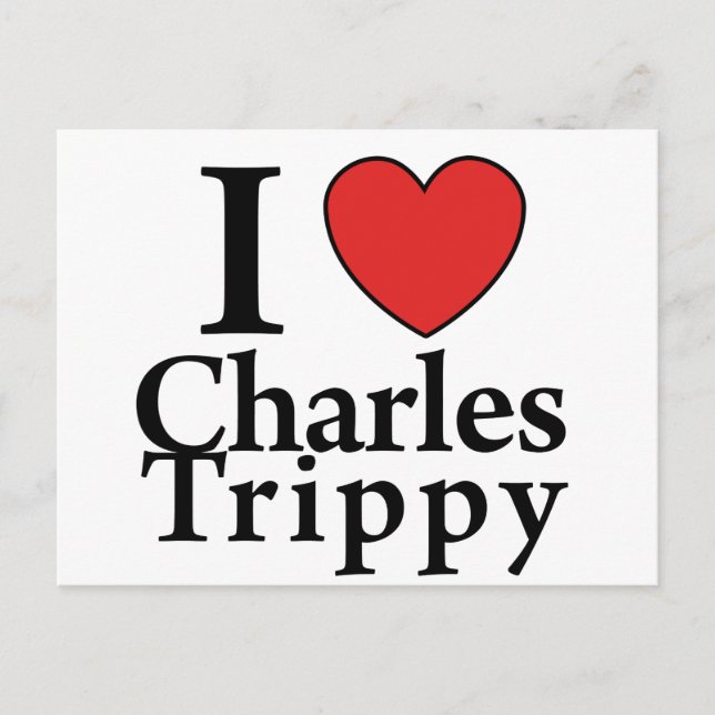 Postal I Heart Charles Trippy (Anverso)