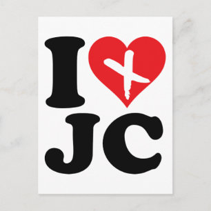 Postal I Heart JC