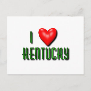 Postal I Heart Kentucky