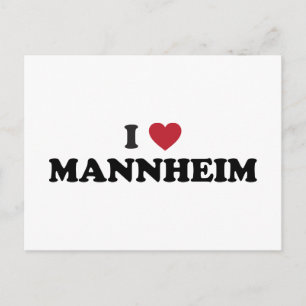 Postal I Heart mannheim alemania