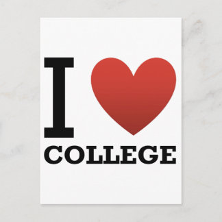 Postal I Love College