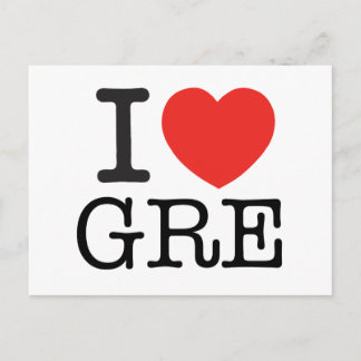 Postal I Love Gre