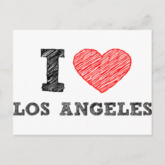 Postal I Love Los Angeles