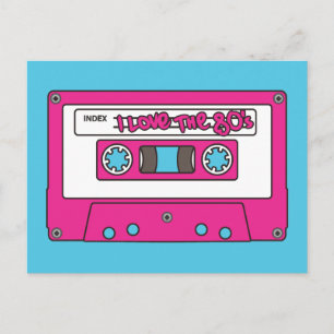 Postal I love the 80's