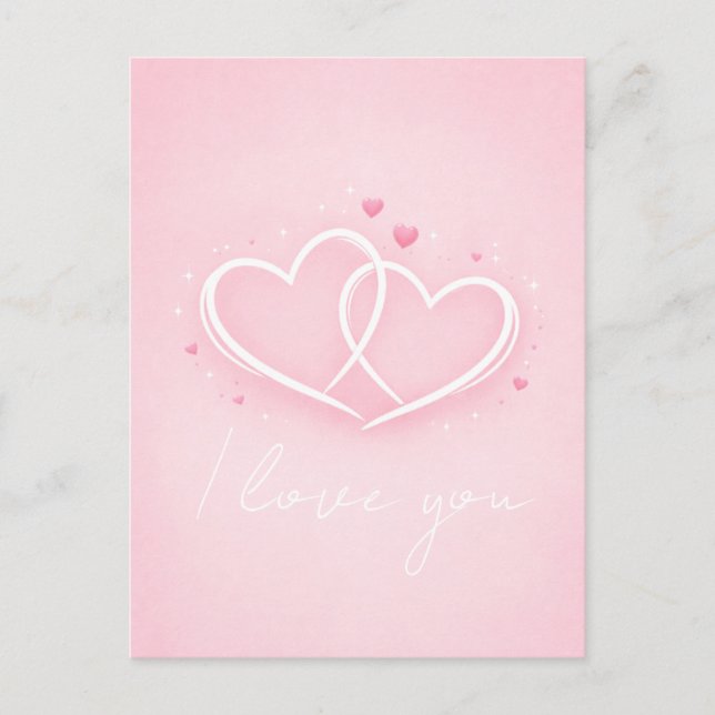 Postal I love you (Anverso)