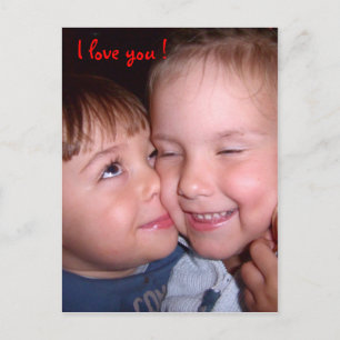 Postal I Love You! Primer amor