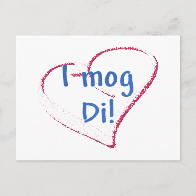 Postal I mog Di (Anverso)