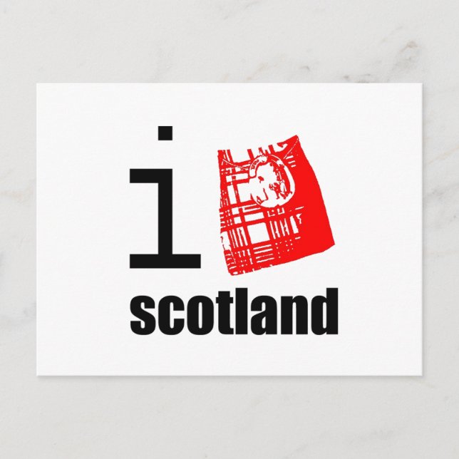 Postal i-scotland_kilt (Anverso)