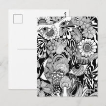 I See It Differently –  Monochrome Hand-Drawn Art