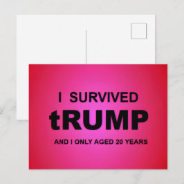Postal I Survived tRUMP