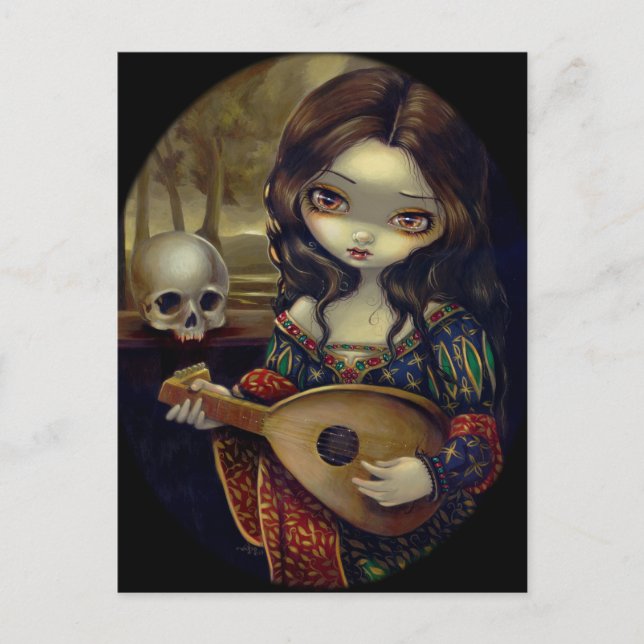 Postal "I Vampiri: Il Liuto" (Anverso)