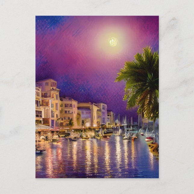 Postal Ibiza es una pequeña isla situada en el Mediterrán (Anverso)