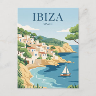Postal Ibiza España