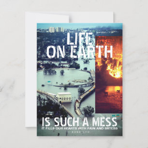 Postal IBONELTD. VIDA EN LA TIERRA 2d