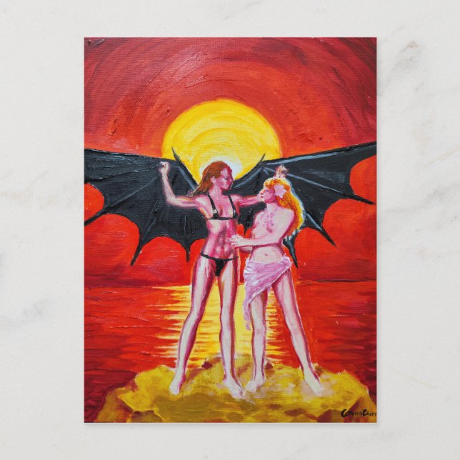 Postal Icarus (Anverso)