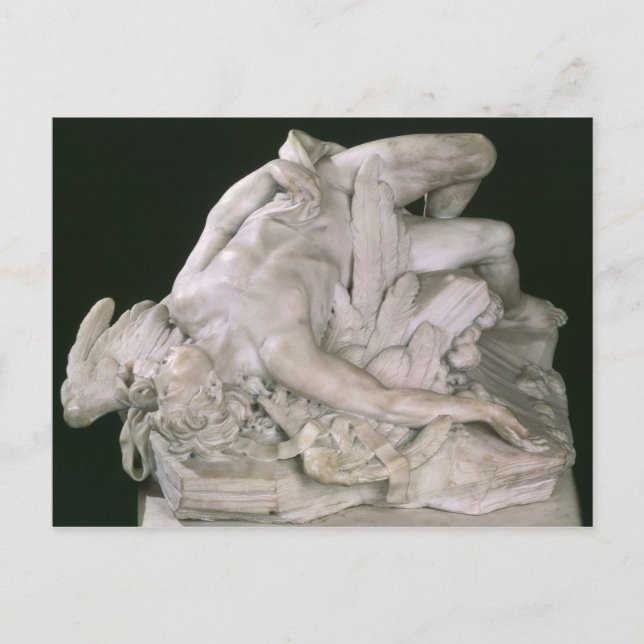 Postal Icarus Falling, 1743 (Anverso)