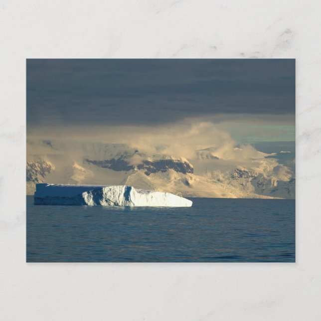 Postal Ice Berg al inicio del paso de Drake (Anverso)