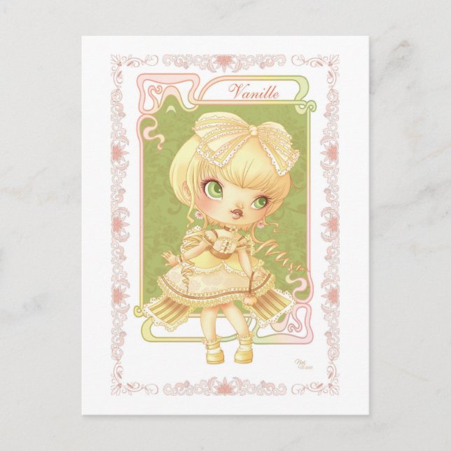 Postal Ice Cream Lolita Vanille (Anverso)