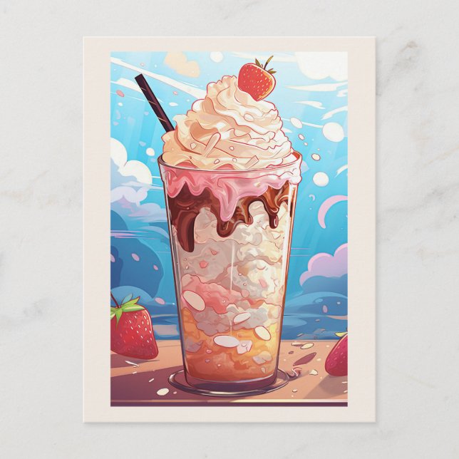 Postal Ice Cream Milkshake (Anverso)