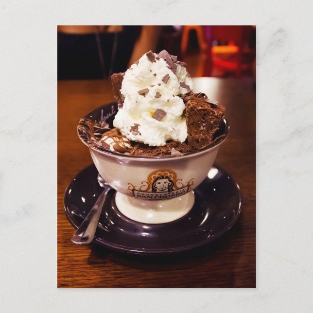 Postal Ice Cream Sundae (Anverso)