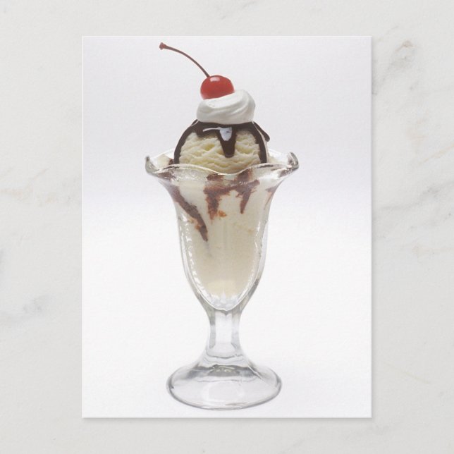 Postal Ice Cream Sundae (Anverso)