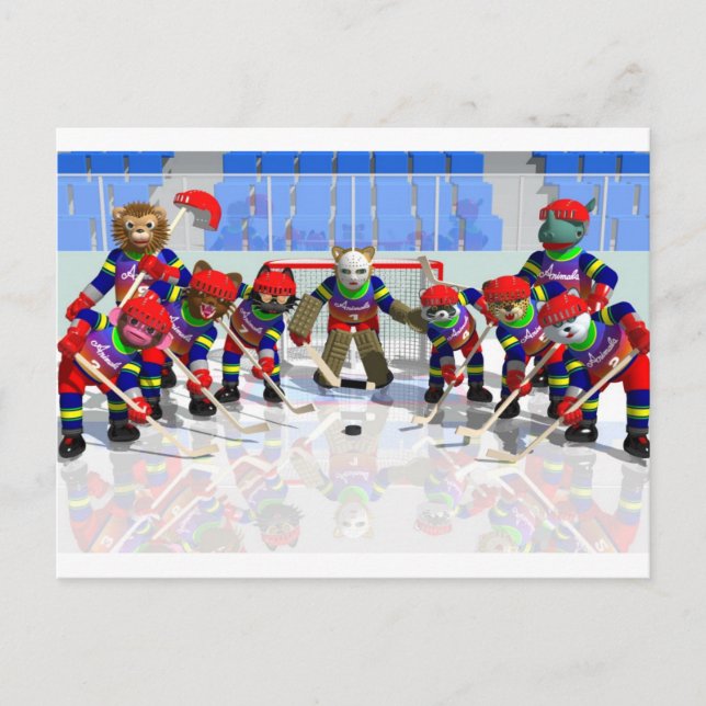 POSTAL ICE HOCKEY (Anverso)