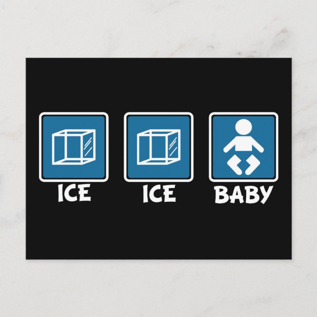 Postal Ice Ice Baby (Anverso)
